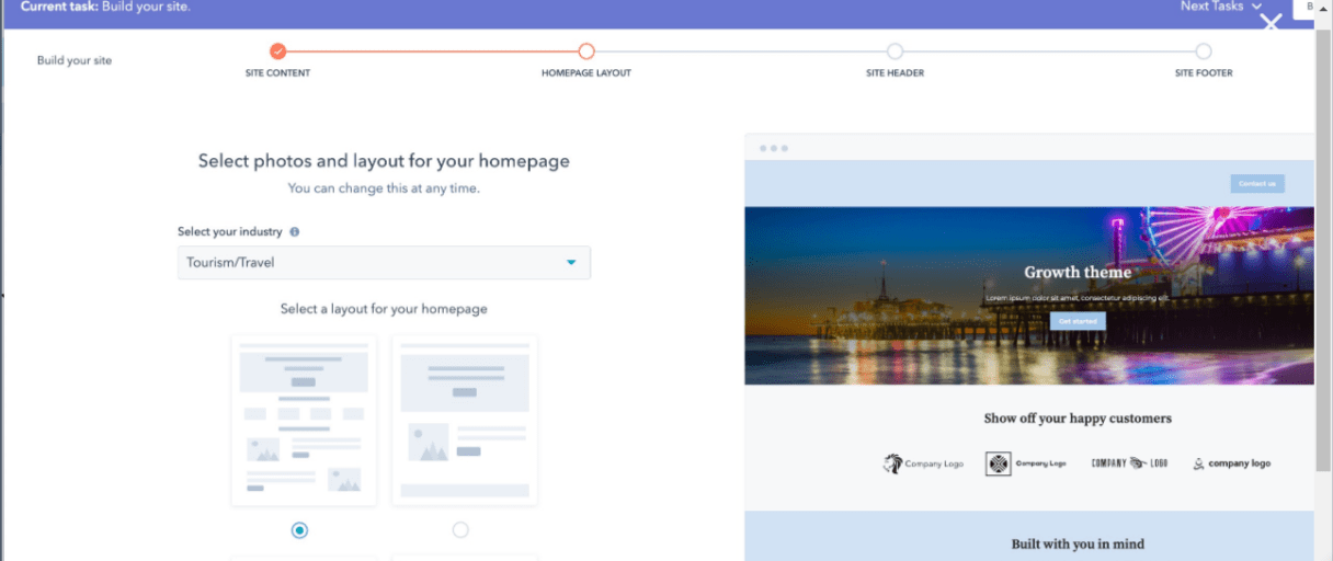 HubSpot’s free blog maker.