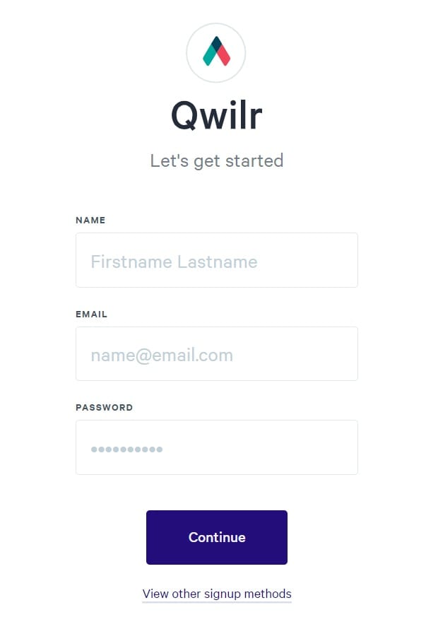 qwilr free plan