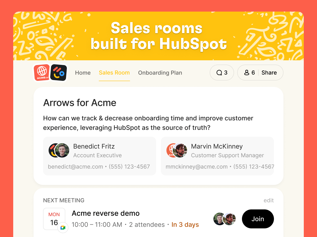 arrows resource sharing