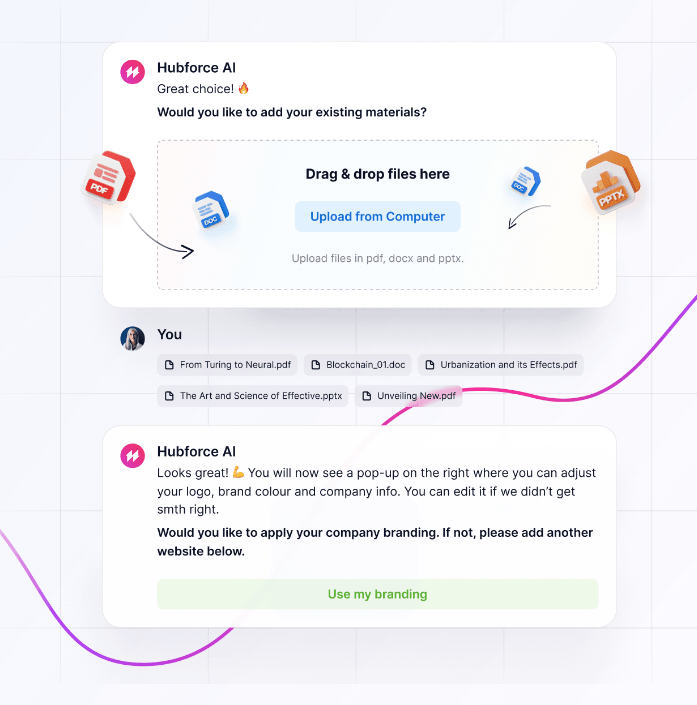 hubforce ai hub builder